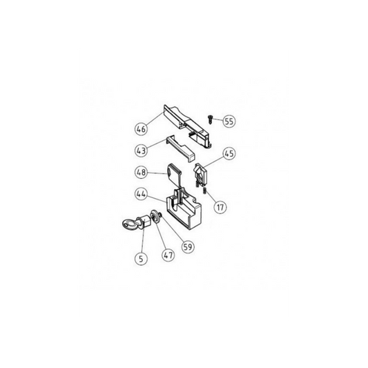 Groupe de déverrouillage NICE PRRB06 - Tout En Portail