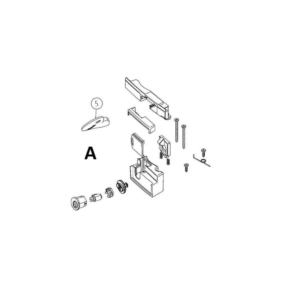 Groupe de déverrouillage NICE PRRB06 - Tout En Portail