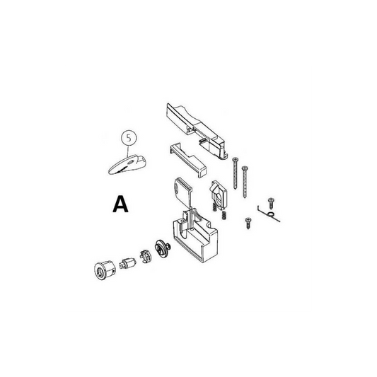 Groupe de déverrouillage NICE PRRB06 - Tout En Portail