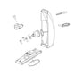 Kit déverrouillage exterieur (systeme complet avec cle) FAAC  - 4185045